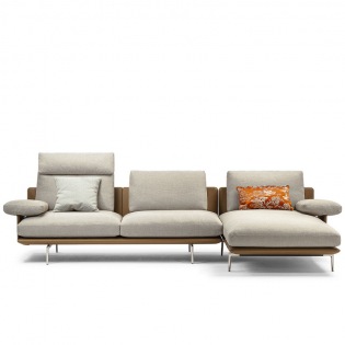 Poltrona Frau GET BACK Kombination 2 mit Kopfstütze