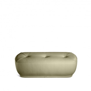 Poltrona Frau LEPLÌ Lederhocker 121 x 45 cm