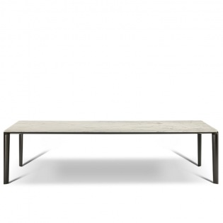 Poltrona Frau HOMEY Marmortisch, rechteckig